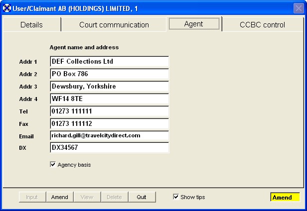 Userclaimant Input Civil Procedure Rules County Court Procedure